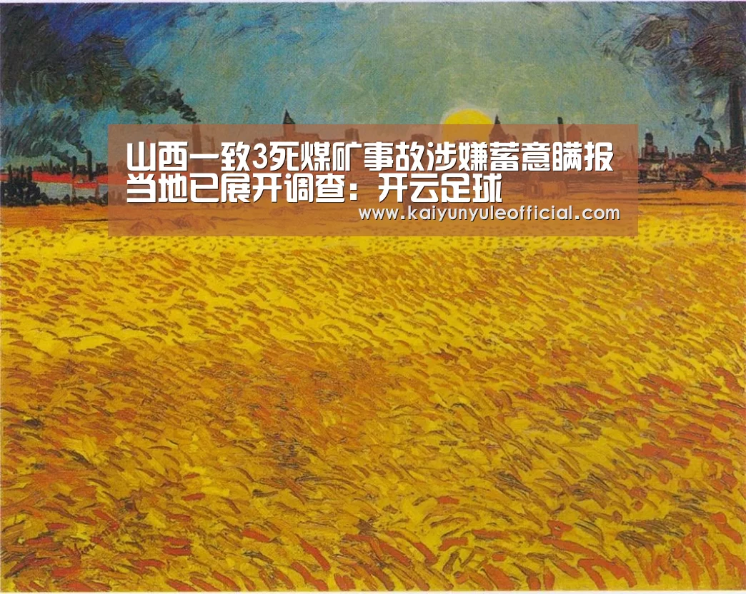 山西一致3死煤矿事故涉嫌蓄意瞒报当地已展开调查:开云足球(图3) 开云足球